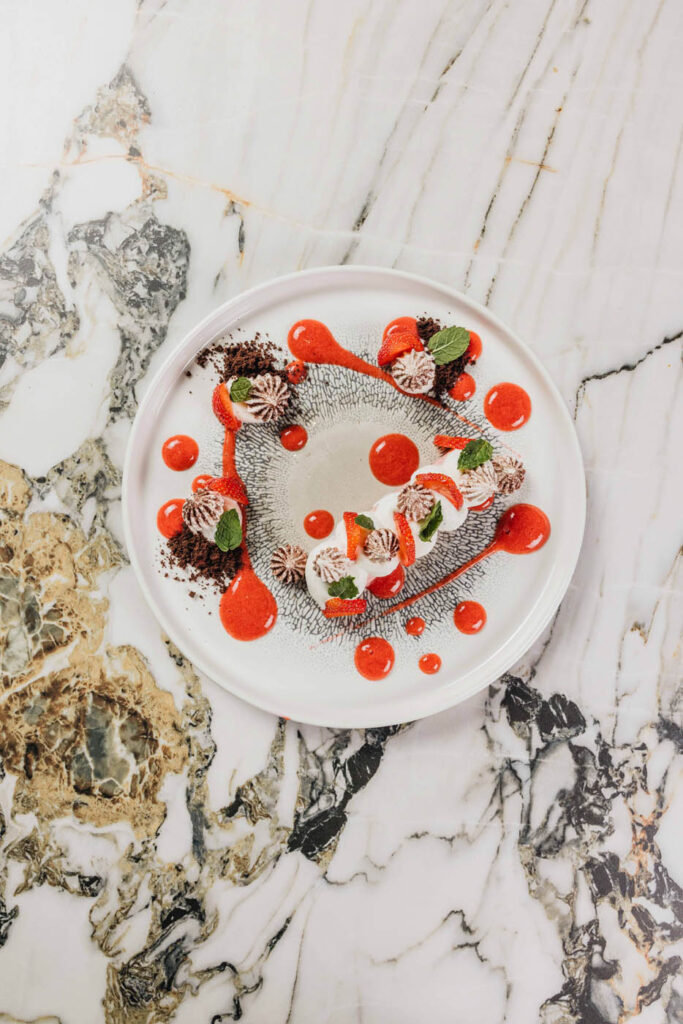 Panna Fragola e Meringa